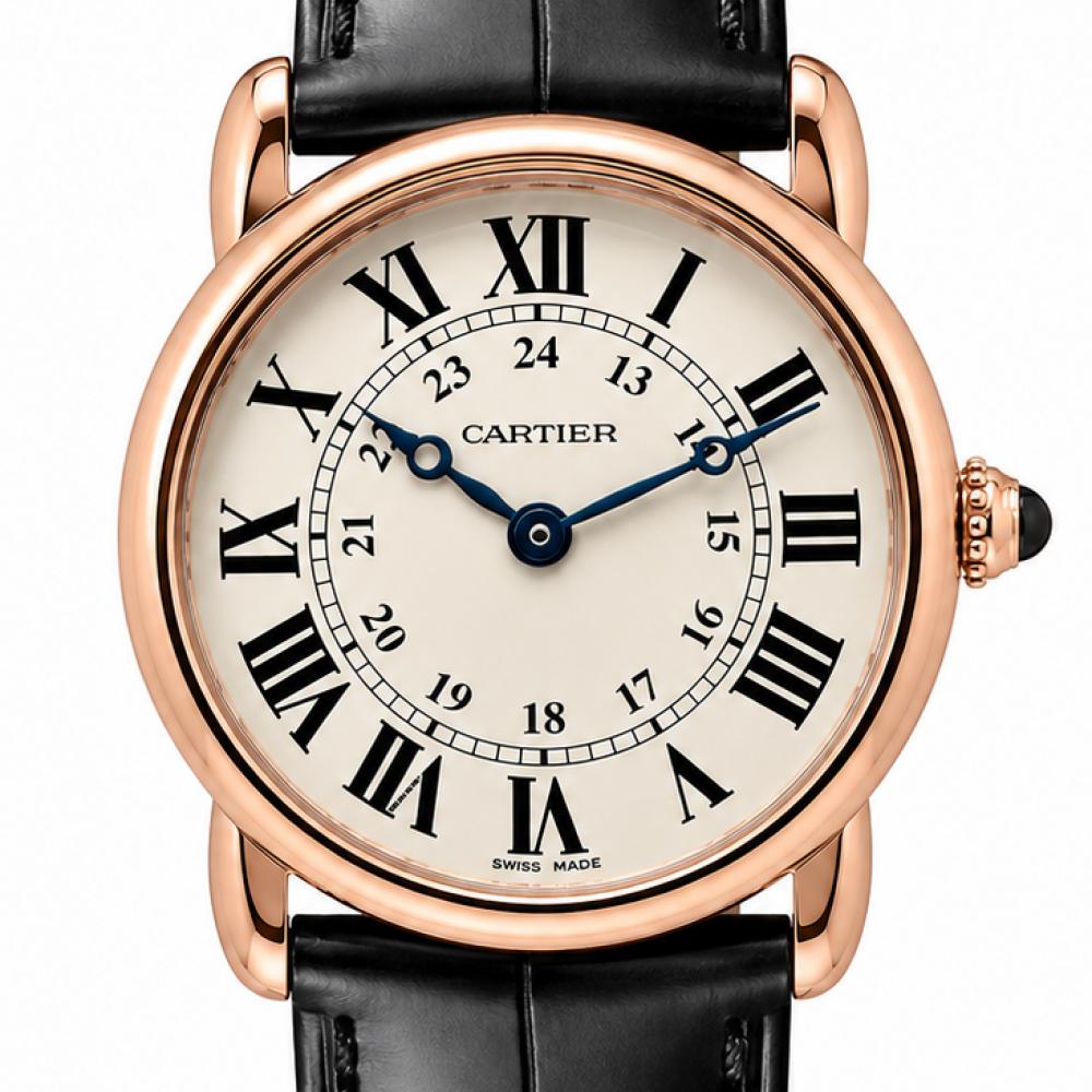 Cartier Ronde Louis 29MM W6800151 18K Rose Gold Watch